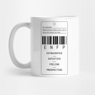 ENFP - The Campaigner - Extraverted Intuitive Feeling Prospecting Mug